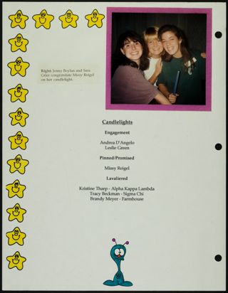 Missouri Alpha Chapter History Binder, Fall 1994, Page 82