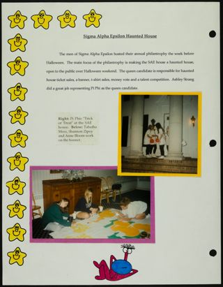 Missouri Alpha Chapter History Binder, Fall 1994, Page 68
