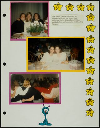 Missouri Alpha Chapter History Binder, Fall 1994, Page 57