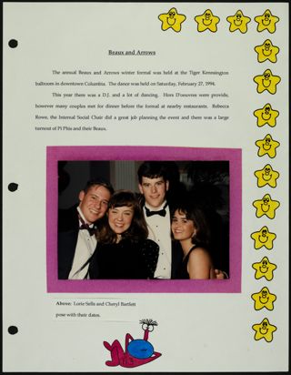 Missouri Alpha Chapter History Binder, Spring 1994, Page 113