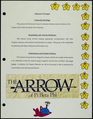 Missouri Alpha Chapter History Binder, Spring 1994, Page 41