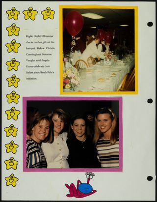 Missouri Alpha Chapter History Binder, Spring 1994, Page 34