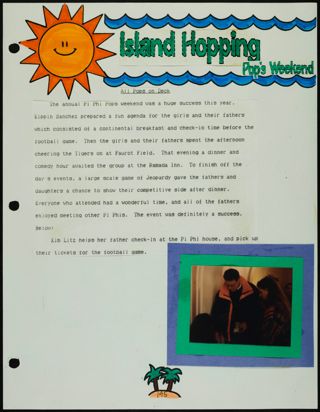 Missouri Alpha Chapter History Binder, Fall 1993, Page 145