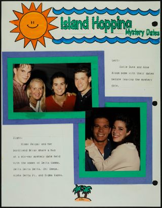 Missouri Alpha Chapter History Binder, Fall 1993, Page 136