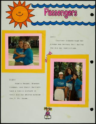 Missouri Alpha Chapter History Binder, Fall 1993, Page 44