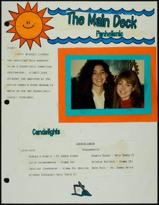 Missouri Alpha Chapter History Binder, Fall 1993, Page 111