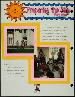 Missouri Alpha Chapter History Binder, Fall 1993, Page 30