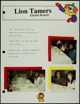 Missouri Alpha Chapter History Binder, Fall 1992, Page 67
