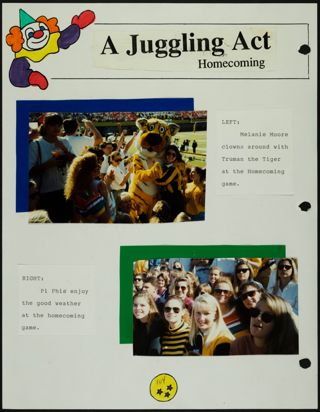 Missouri Alpha Chapter History Binder, Fall 1992, Page 104