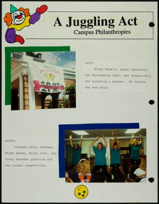 Missouri Alpha Chapter History Binder, Fall 1992, Page 82