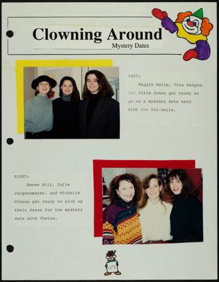 Missouri Alpha Chapter History Binder, Fall 1992, Page 127