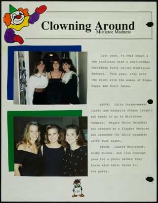 Missouri Alpha Chapter History Binder, Fall 1992, Page 136