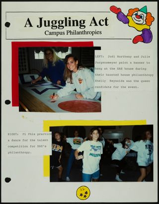 Missouri Alpha Chapter History Binder, Fall 1992, Page 83