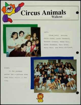 Missouri Alpha Chapter History Binder, Fall 1992, Page 46