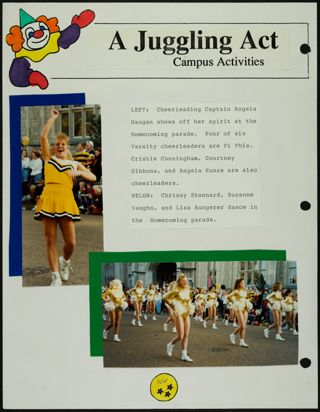 Missouri Alpha Chapter History Binder, Fall 1992, Page 106