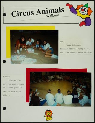 Missouri Alpha Chapter History Binder, Fall 1992, Page 48