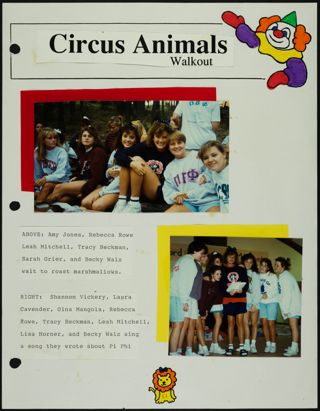 Missouri Alpha Chapter History Binder, Fall 1992, Page 51