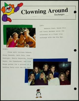 Missouri Alpha Chapter History Binder, Fall 1992, Page 130