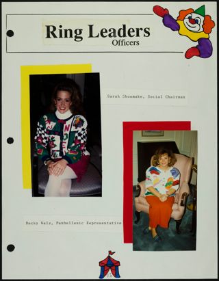 Missouri Alpha Chapter History Binder, Fall 1992, Page 13