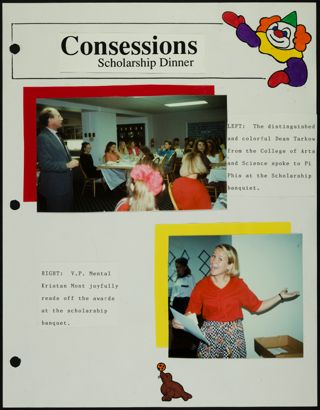 Missouri Alpha Chapter History Binder, Fall 1992, Page 119