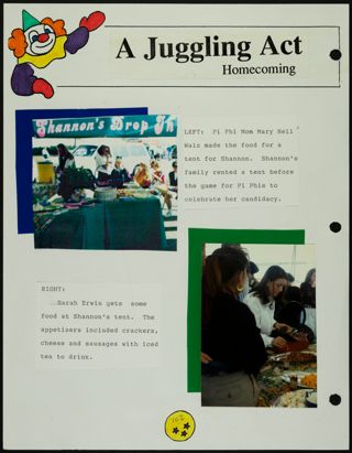 Missouri Alpha Chapter History Binder, Fall 1992, Page 102