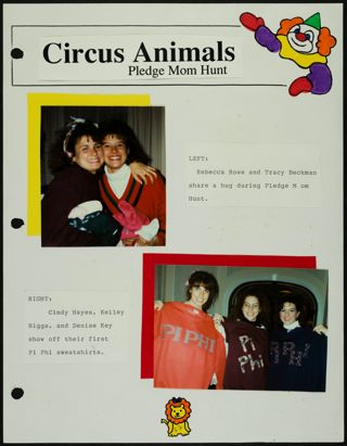 Missouri Alpha Chapter History Binder, Fall 1992, Page 57