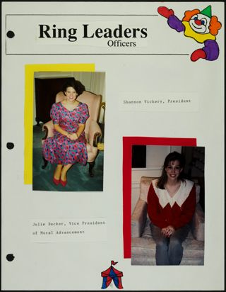 Missouri Alpha Chapter History Binder, Fall 1992, Page 9