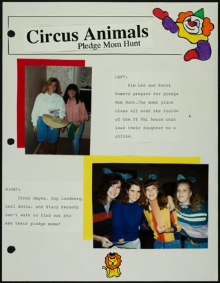 Missouri Alpha Chapter History Binder, Fall 1992, Page 59
