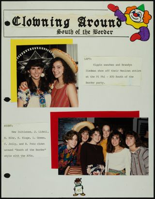 Missouri Alpha Chapter History Binder, Spring 1992, Page 135