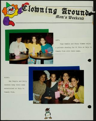 Missouri Alpha Chapter History Binder, Spring 1992, Page 140