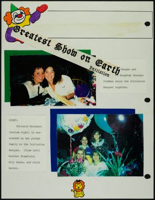 Missouri Alpha Chapter History Binder, Spring 1992, Page 30