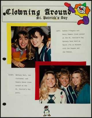 Missouri Alpha Chapter History Binder, Spring 1992, Page 133