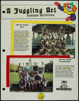 Missouri Alpha Chapter History Binder, Spring 1992, Page 99