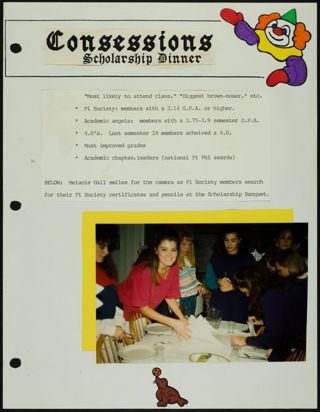 Missouri Alpha Chapter History Binder, Spring 1992, Page 115