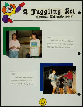 Missouri Alpha Chapter History Binder, Spring 1992, Page 80