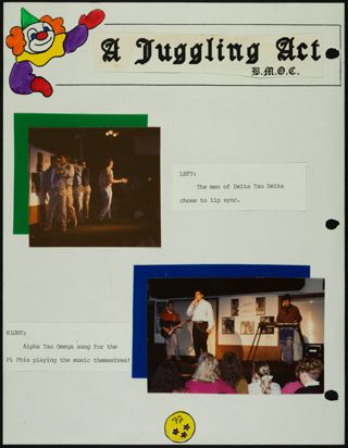 Missouri Alpha Chapter History Binder, Spring 1992, Page 72