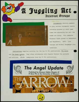 Missouri Alpha Chapter History Binder, Spring 1992, Page 48