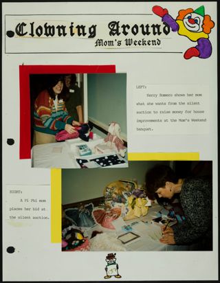 Missouri Alpha Chapter History Binder, Spring 1992, Page 137