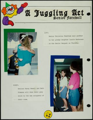 Missouri Alpha Chapter History Binder, Spring 1992, Page 62