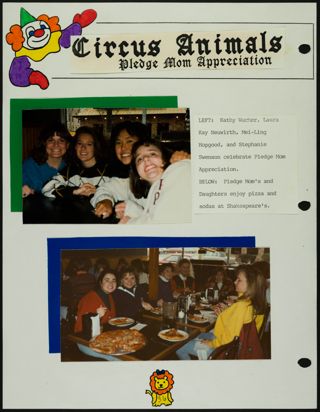 Missouri Alpha Chapter History Binder, Spring 1992, Page 36