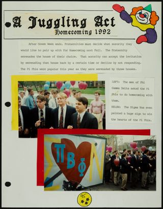 Missouri Alpha Chapter History Binder, Spring 1992, Page 95