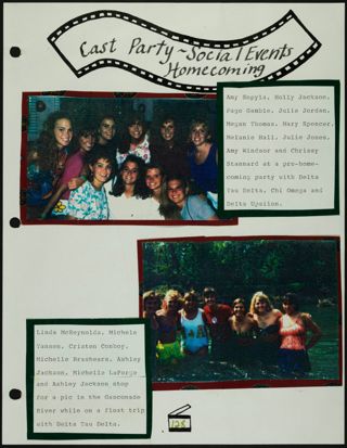 Missouri Alpha Chapter History Binder, Fall 1991, Page 126