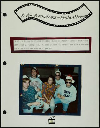 Missouri Alpha Chapter History Binder, Fall 1991, Page 105
