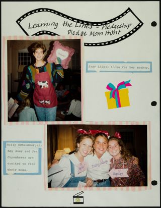 Missouri Alpha Chapter History Binder, Fall 1991, Page 49