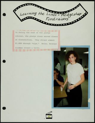 Missouri Alpha Chapter History Binder, Fall 1991, Page 64