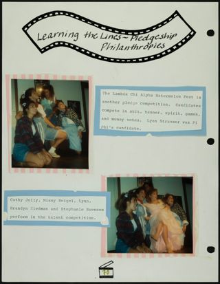 Missouri Alpha Chapter History Binder, Fall 1991, Page 68