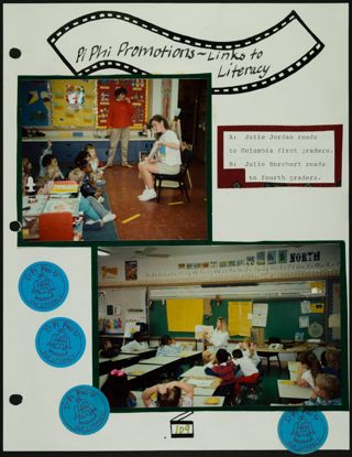 Missouri Alpha Chapter History Binder, Fall 1991, Page 108