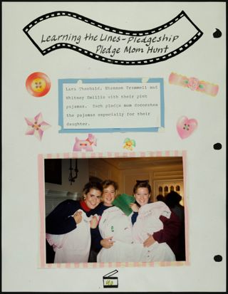 Missouri Alpha Chapter History Binder, Fall 1991, Page 45