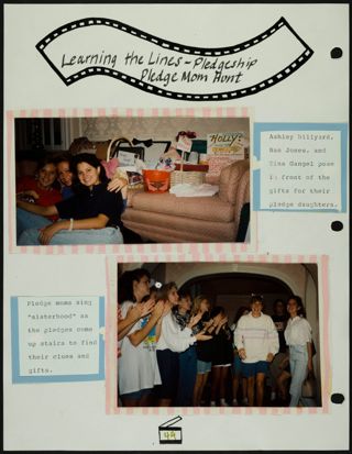 Missouri Alpha Chapter History Binder, Fall 1991, Page 43