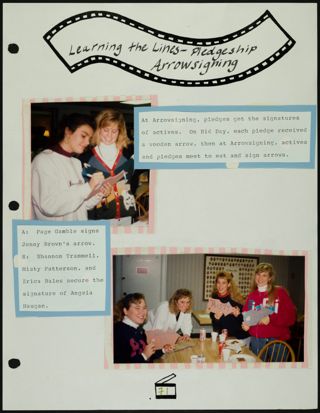 Missouri Alpha Chapter History Binder, Fall 1991, Page 69